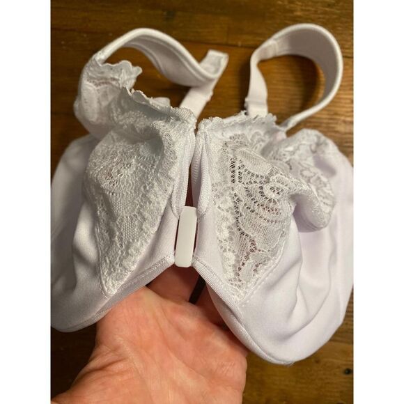 Glamorise 34H Front-Closure WonderWire
Bra White Full Figure Supportive - Picture 5 of 8